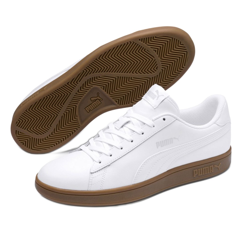 Puma Smash v2 LM 365215 13 blanc chaussures blanche 4