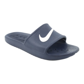 Nike Sportswear Kawa Shower M blanche bleu marin 1