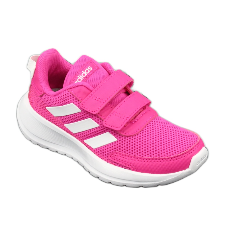 Chaussures Adidas Tensaur Run Jr EG4145 blanc rose 1