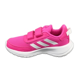 Chaussures Adidas Tensaur Run Jr EG4145 blanche rose 2