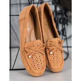 Cm Paris Mocassins Avec Un Noeud brun 1