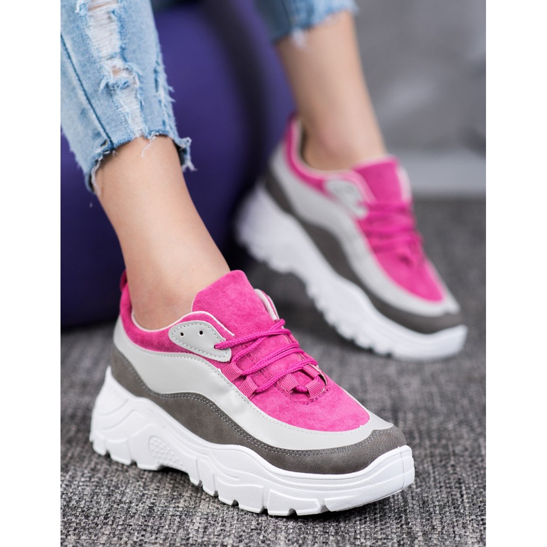 SHELOVET Baskets colorées multicolore 1