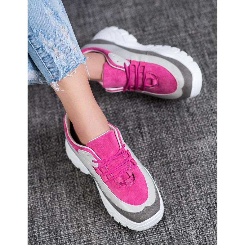 SHELOVET Baskets colorées multicolore 2