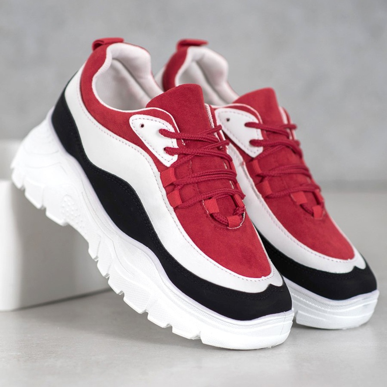 SHELOVET Baskets colorées multicolore 1