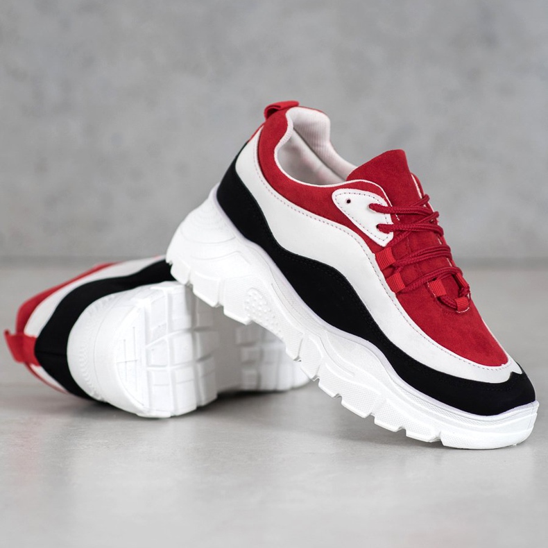 SHELOVET Baskets colorées multicolore 2