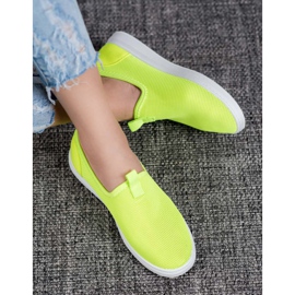 SHELOVET Chaussures de sport aérées vert 1