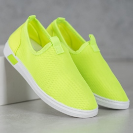 SHELOVET Chaussures de sport aérées vert 2