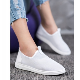 SHELOVET Chaussures de sport aérées blanc 1