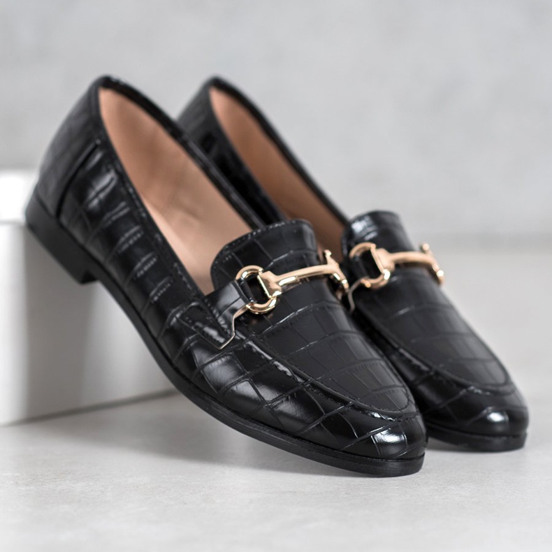 Seastar Mocassins élégants noir 2