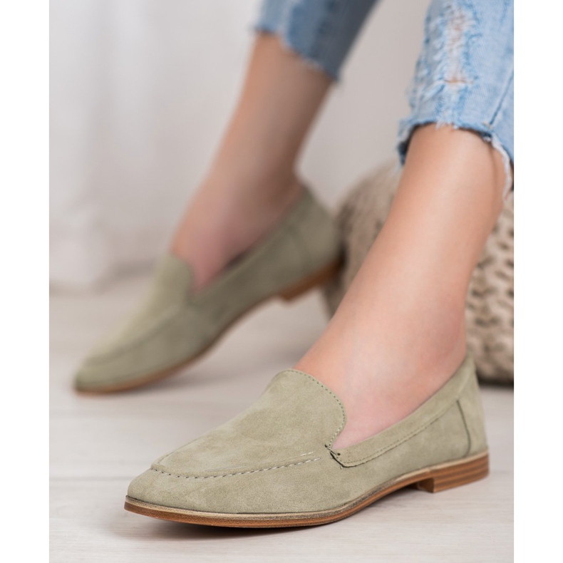 Seastar Mocassins classiques vert 2