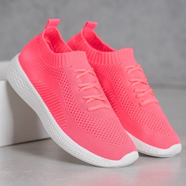 Chaussures de sport fluo rose 1 Chaussures de sport fluo rose 1