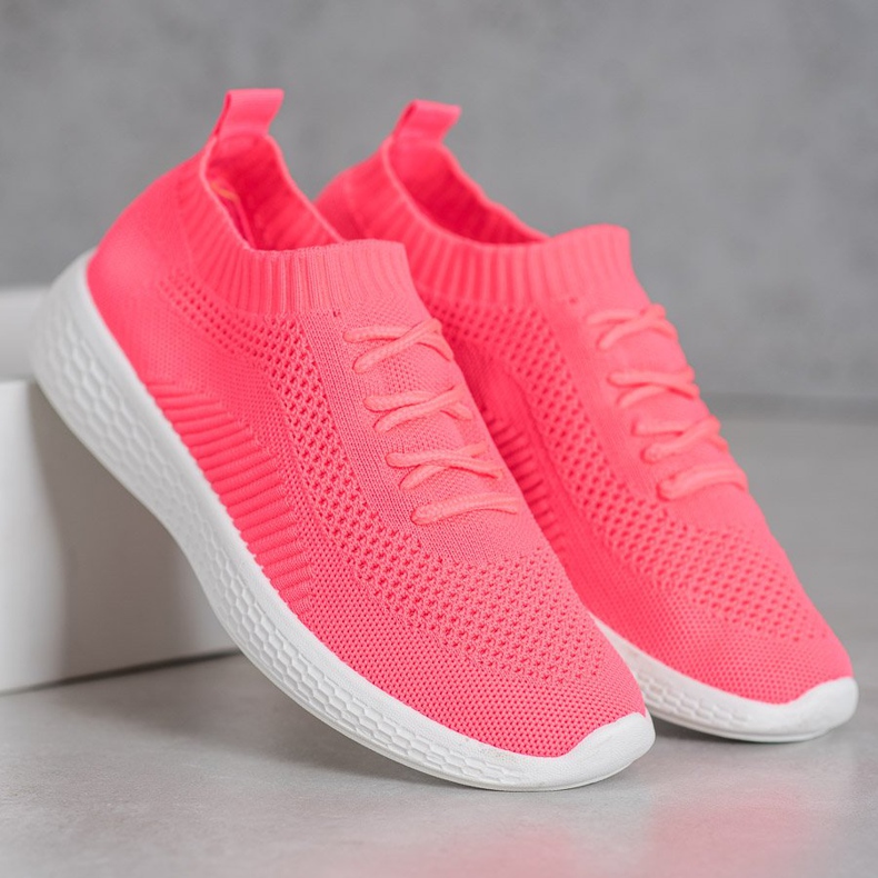Chaussures de sport fluo rose 1 Chaussures de sport fluo rose 1