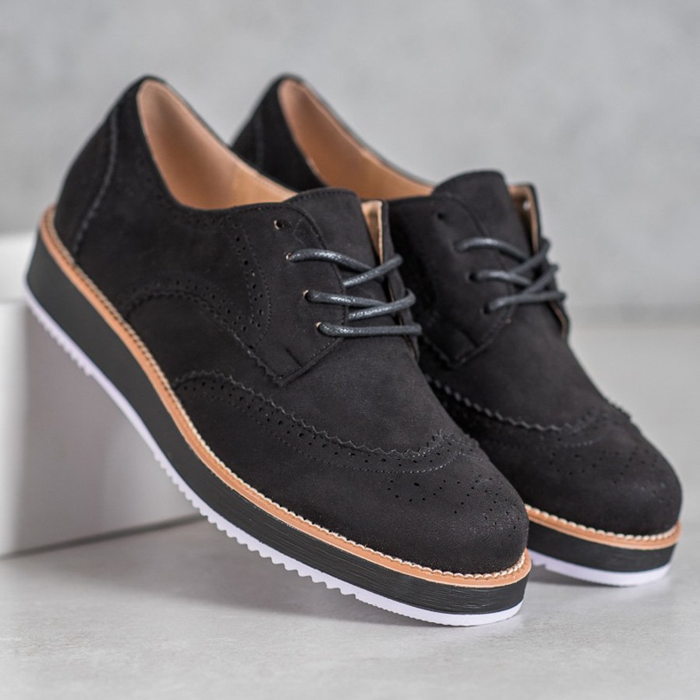 Seastar Chaussures en daim noir 1