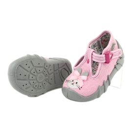 Chaussures enfant Befado 110P374 rose gris 4 Chaussures enfant Befado 110P374 rose gris 4
