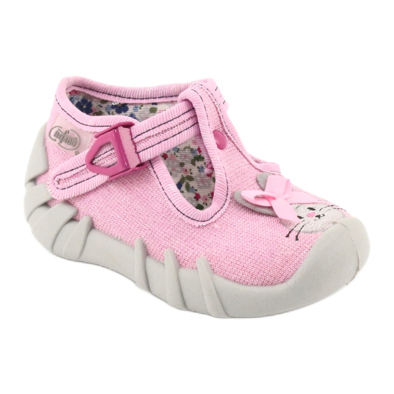 Chaussures enfant Befado 110P374 rose gris 1 Chaussures enfant Befado 110P374 rose gris 1