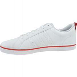 Chaussures Adidas Vs Pace M EE7840 blanche le noir rouge 1