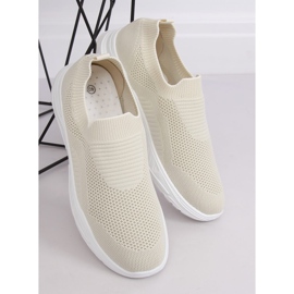 Chaussures de sport beiges FZ13P Beige 2