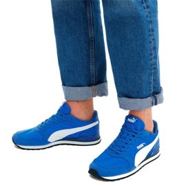 Puma St Runner v2 Nl M 365278 23 chaussures bleu 5