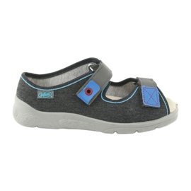 Chaussures pour enfants Befado 869Y139 bleu gris 1 Chaussures pour enfants Befado 869Y139 bleu gris 1