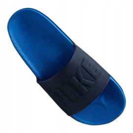Nike Offcourt Slide M BQ4639-400 bleu marin 1 Nike Offcourt Slide M BQ4639-400 bleu marin 1