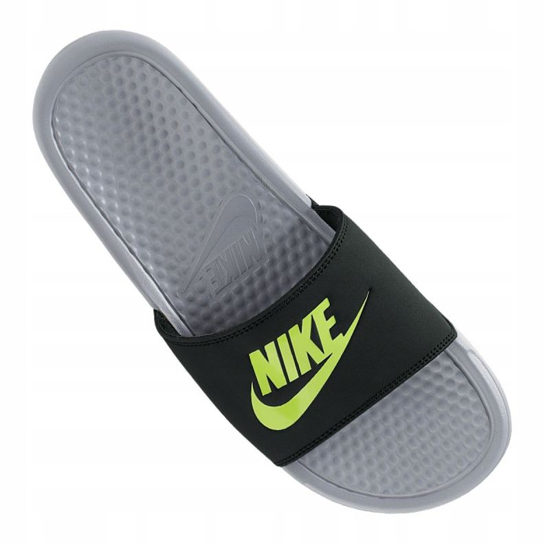 Nike Benassi Jdi Slide M 343880-027 le noir gris 1