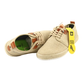 Espadrilles pour hommes Big Star FF174153 dentelle brun 6 Espadrilles pour hommes Big Star FF174153 dentelle brun 6