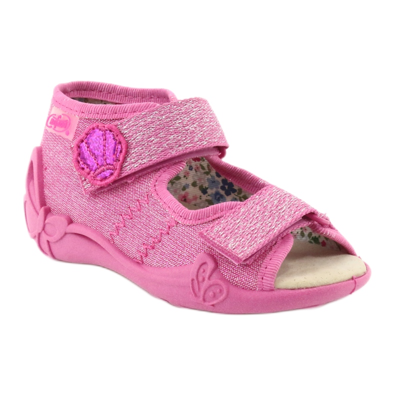 Chaussures enfant Befado jaune 342P011 rose 1