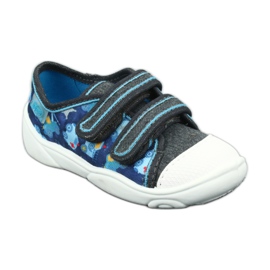 Chaussures enfant Befado 907P104 bleu gris multicolore 2