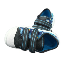 Chaussures enfant Befado 907P104 bleu gris multicolore 5