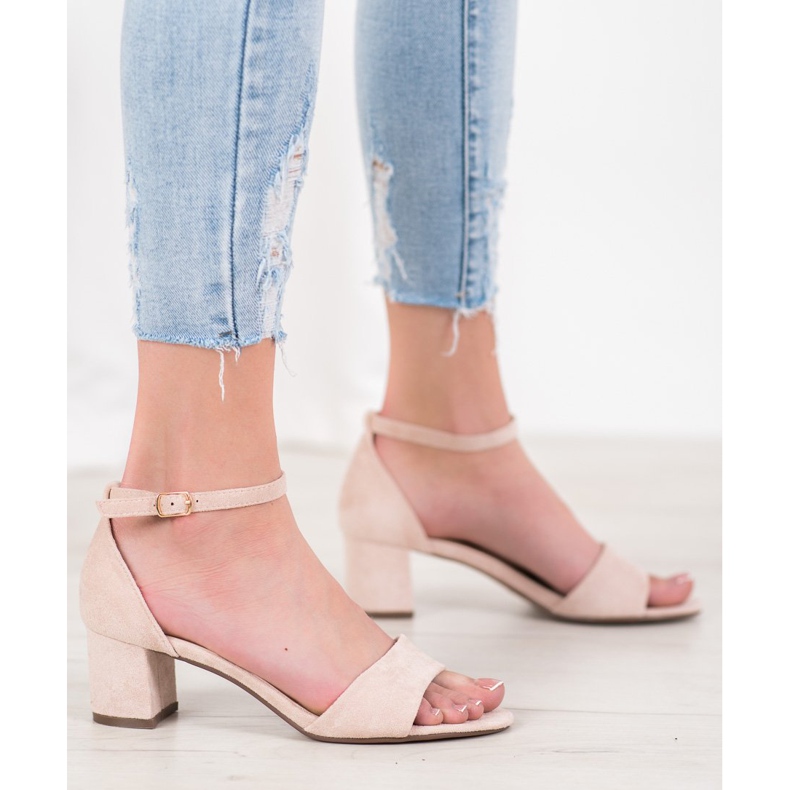 Seastar Sandales confortables à talons hauts brun 1