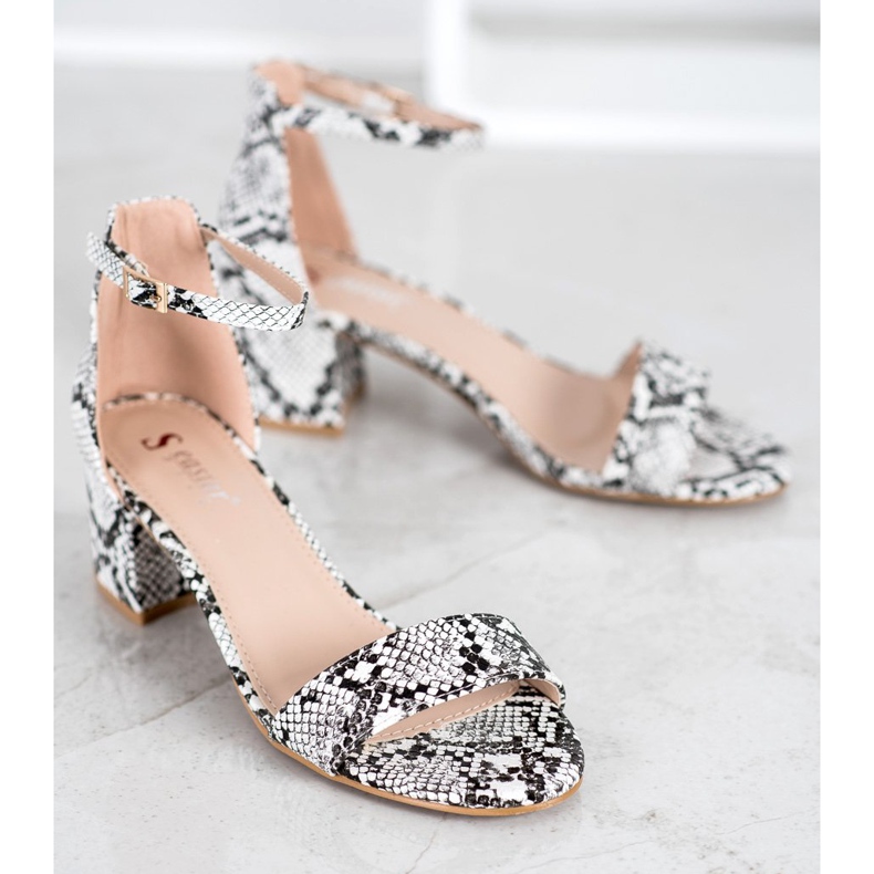 Seastar Sandales à imprimé serpent multicolore 2