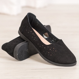 Seastar Chaussures ajourées à enfiler le noir 1