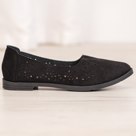 Seastar Chaussures ajourées à enfiler le noir 5