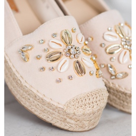 Seastar Espadrilles Avec Ornements brun 3