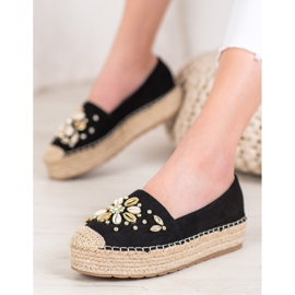 Seastar Espadrilles Avec Ornements noir 2