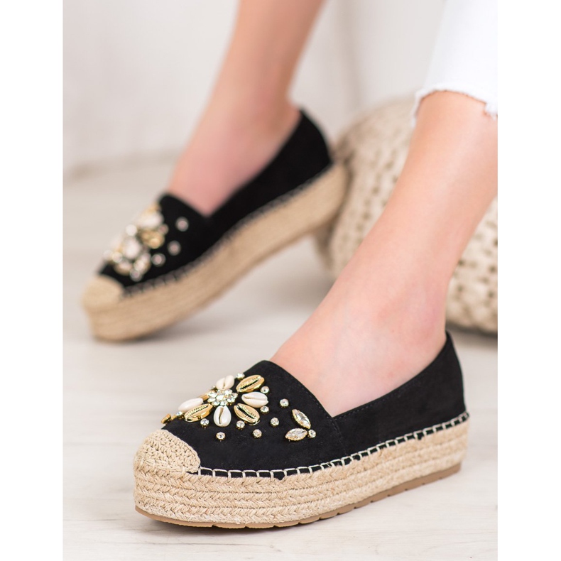 Seastar Espadrilles Avec Ornements le noir 2