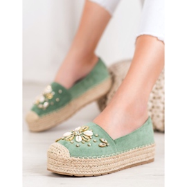 Seastar Espadrilles Avec Ornements vert 6