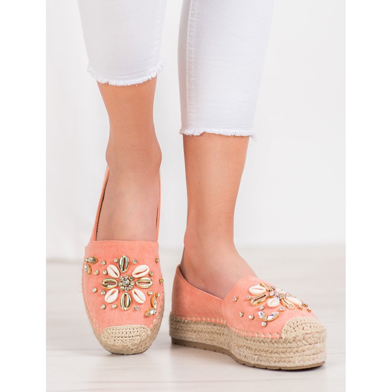 Seastar Espadrilles Avec Ornements rose 1 Seastar Espadrilles Avec Ornements rose 1
