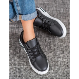 Diamantique Chaussures de sport à la mode le noir 1