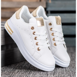 SHELOVET Chaussures de sport à la mode blanche 2