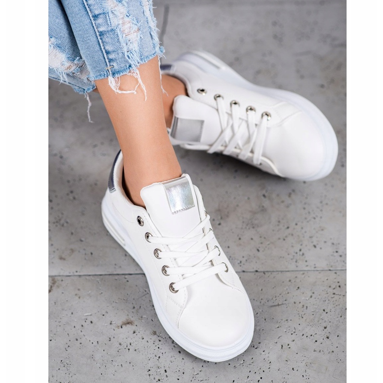 SHELOVET Chaussures de sport à la mode blanche 2 SHELOVET Chaussures de sport à la mode blanche 2