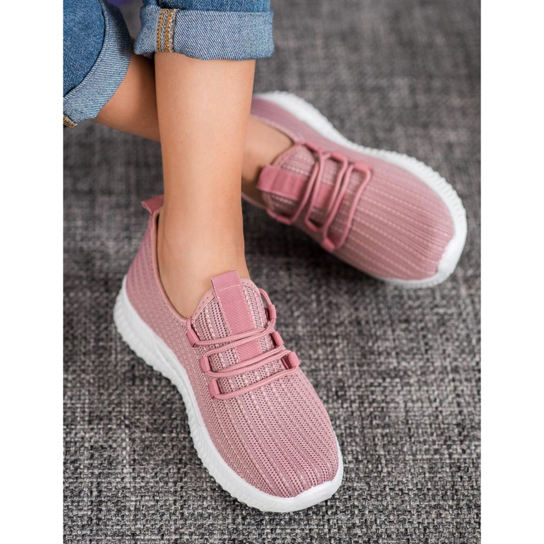 SHELOVET Chaussures de sport textiles rose 1