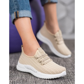 SHELOVET Chaussures de sport textiles brun 2