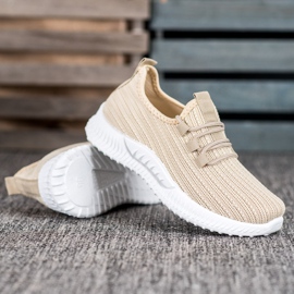 SHELOVET Chaussures de sport textiles brun 1