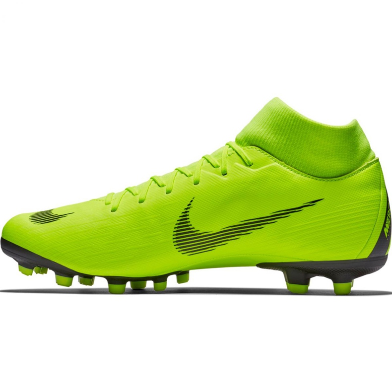 Chaussures de football Nike Mercurial Superfly 6 Academy FG / MG M AH7362 701 bleu marin vert 1