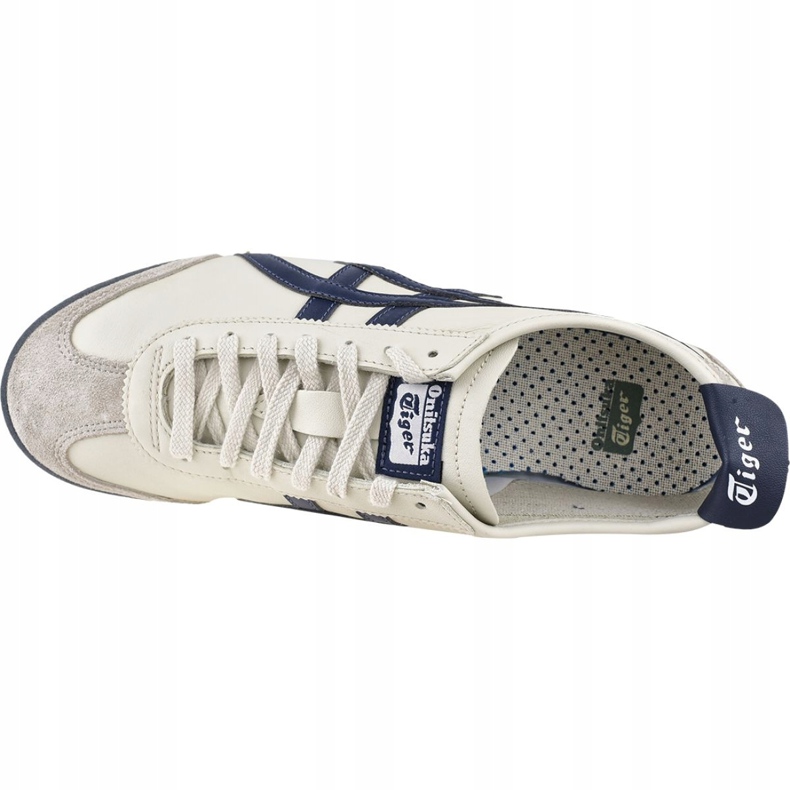 Asics Chaussures Onitsuka Tiger Mexico 66 U DL408-1659 beige bleu marin 2 Asics Chaussures Onitsuka Tiger Mexico 66 U DL408-1659 beige bleu marin 2