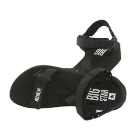 Sandales textile Big Star 274A349 noir le noir 4