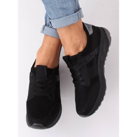 Chaussures de sport noires C8131 Negro le noir 1