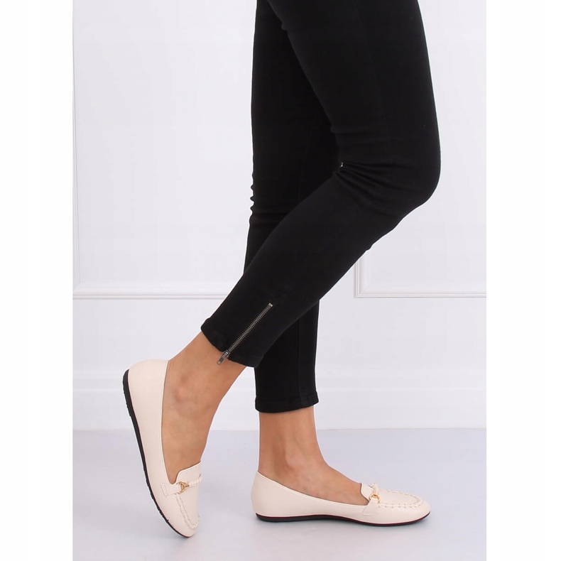 Mocassins femme beige A8636 Beige 2 Mocassins femme beige A8636 Beige 2
