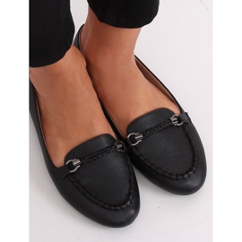 Mocassins femme noirs A8636 Noir le noir 1
